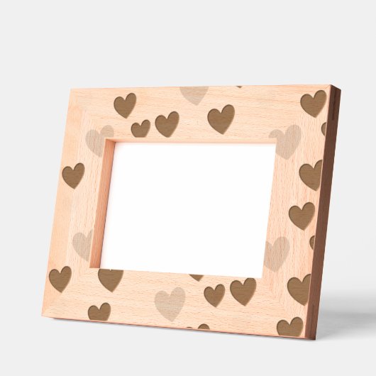 Schwebende Herzen Geätzte Rahmen (Links)