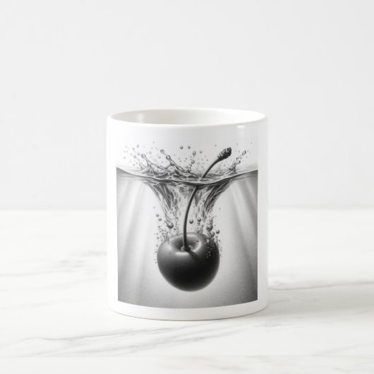 Schwebende Kirschtasse Kaffeetasse (Mittel)