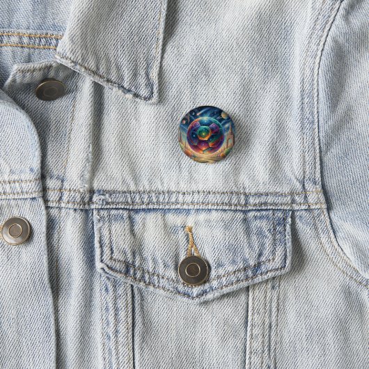 Schwebende Lichtkugel Button (Beispiel)