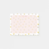 Schwebende Löwenzahnblüten Post-it Klebezettel (Vorderseite)