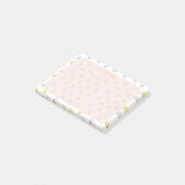 Schwebende Löwenzahnblüten Post-it Klebezettel (angewinkelt)