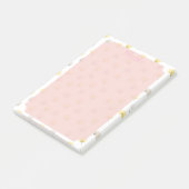 Schwebende Löwenzahnblüten Post-it Klebezettel (angewinkelt)
