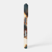 Schwebende Polaroid-Erinnerungen iPhone Hülle (Rechte Seite)