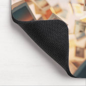 Schwebende Polaroid-Erinnerungen Mousepad (Ecke)
