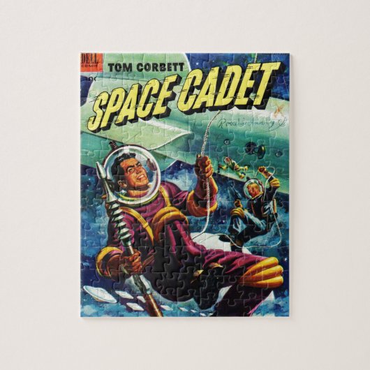 Schwebende Weltraumkadetten Puzzle (Vertikal)