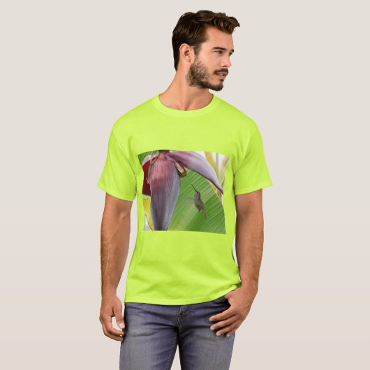 Schwebender Kolibri T-Shirt (Vorne ganz)