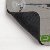 Schwebender Trex 600 RC Hubschrauber Mousepad (Ecke)