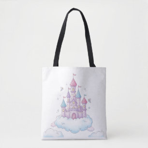 Schwebendes Feenschloss – Fantasievolle Kindheitsf Tasche