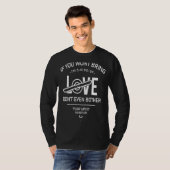 Schwebendes Float-Skateboard Ein Rad T-Shirt (Vorne ganz)