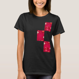 Schwebendes Herzen-Ballon-Design – Valentinstag T-Shirt