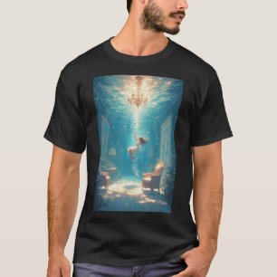 Schwebendes Mädchen T-Shirt