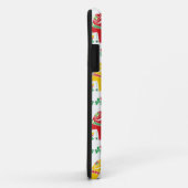 Schwede Dala Pferdeblumenvolksmuster Case-Mate iPhone Hülle (Hinten/Rechts)