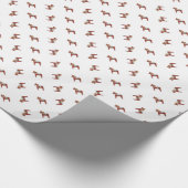 Schwede Dala Pferdeskandinavier Geschenkpapier (Ecke)