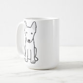 Schwede Lapphund Kaffeetasse (Vorderseite Links)