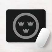 Schwede Roundel Mousepad (Mit Mouse)
