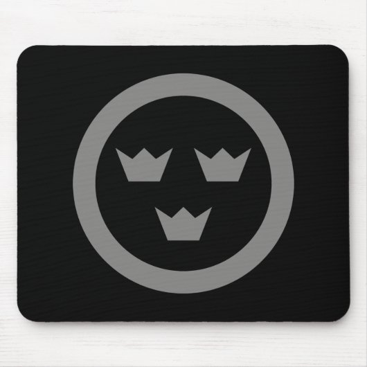 Schwede Roundel Mousepad (Vorne)
