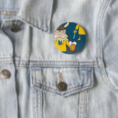 Schwede-Viking-Fan-Knopf Button (Beispiel)