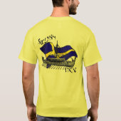 Schwede-Viking-Schiff Svensk Schweden Gang T-Shirt (Rückseite)