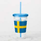 Schweden Acryltrinkbecher (Vorderseite)