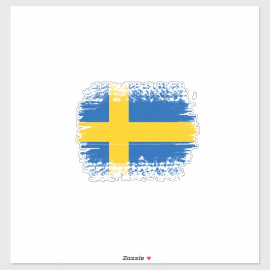 Schweden Aufkleber (Blatt)