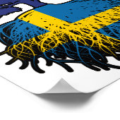 Schweden Australien Tree Roots Poster (Ecke)