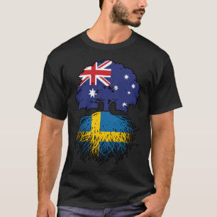 Schweden Australien Tree Roots T-Shirt