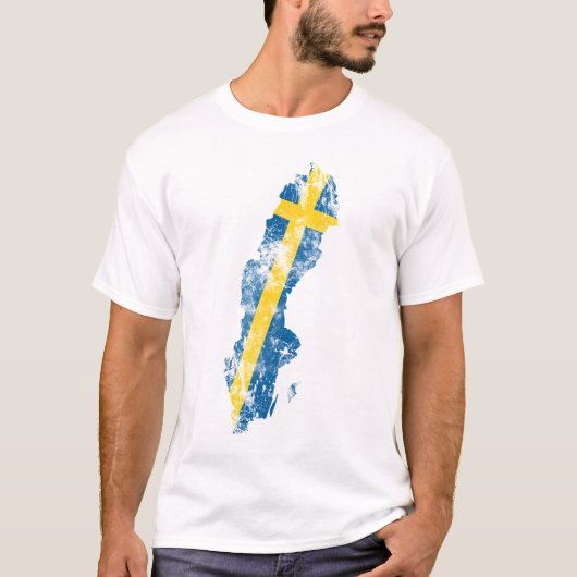 Schweden beunruhigte Shirt (Vorderseite)