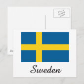 Schweden - Branddesign Postkarte (Vorne/Hinten)