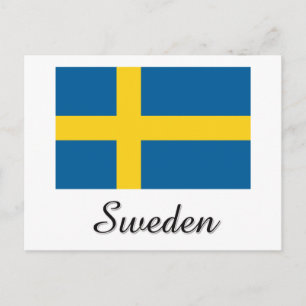 Schweden - Branddesign Postkarte
