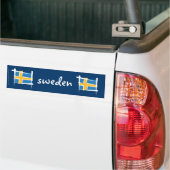 Schweden-Bürsten-Flagge Autoaufkleber (Auf Lkw)