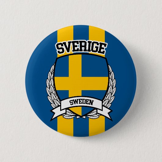 Schweden Button (Vorderseite)