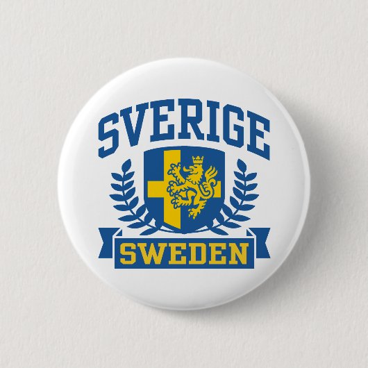 Schweden Button (Vorderseite)