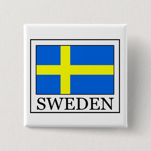 Schweden Button (Vorderseite)