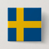 Schweden Button (Vorderseite)