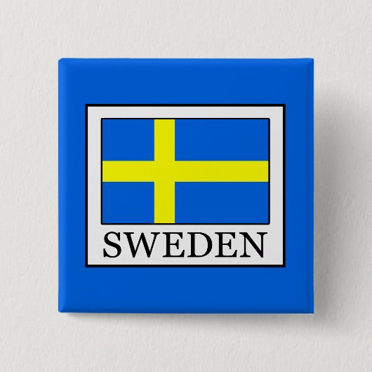 Schweden Button (Vorderseite)