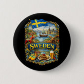 Schweden Button (Vorderseite)
