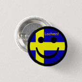 Schweden Button Lächeln (Vorne & Hinten)