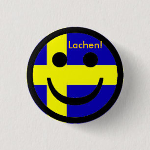 Schweden Button Lächeln
