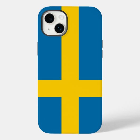 Schweden Case-Mate iPhone Hülle (Rückseite)