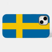 Schweden Case-Mate iPhone Hülle (Rückseite (Horizontal))