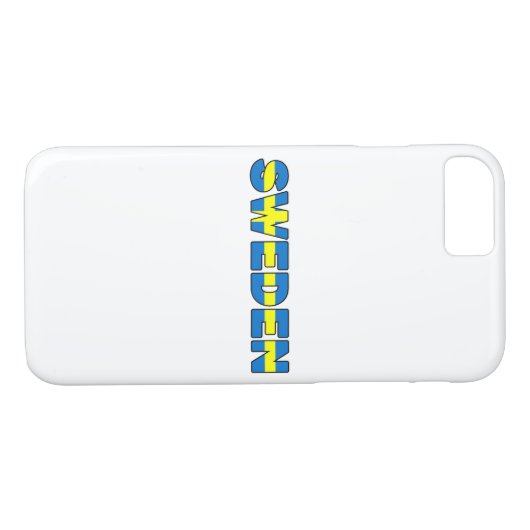 Schweden Case-Mate iPhone Hülle (Rückseite (Horizontal))