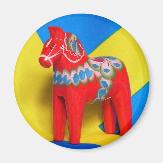 Schweden Dala Horse Magnet (Vorne)