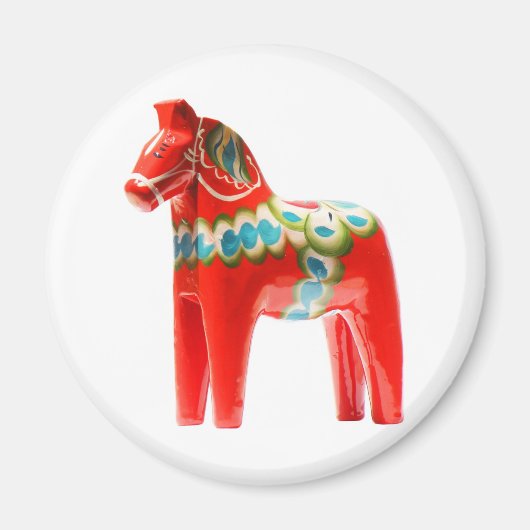 Schweden Dala Horse Magnet (Vorne)