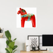 Schweden Dala Horse Poster (Heimbüro)