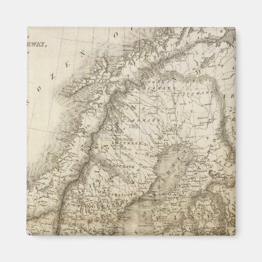 Schweden, Dänemark, Norwegen Magnet (Vorne)