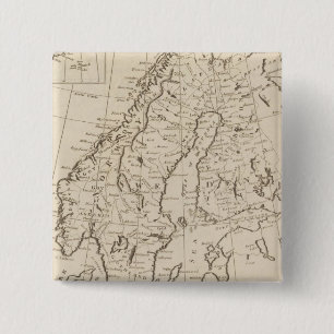 Schweden, Dänemark, Norwegen und Finnland 3 Button