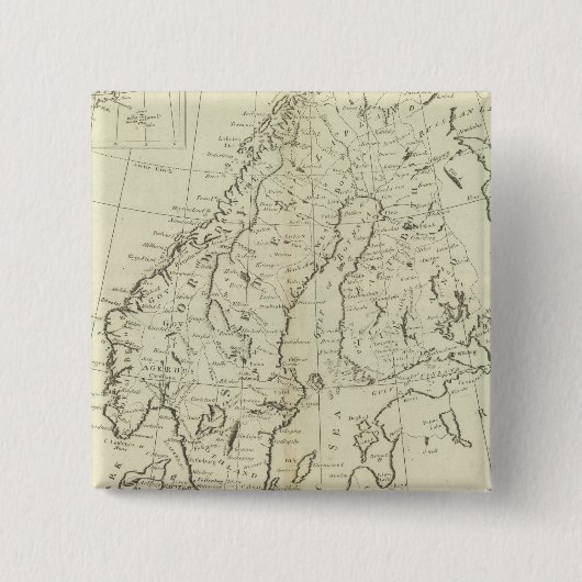 Schweden, Dänemark, Norwegen und Finnland Button (Vorderseite)