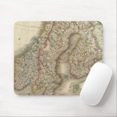 Schweden, Dänemark und Norwegen Mousepad (Mit Mouse)