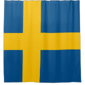Schweden Duschvorhang (Vorderseite)