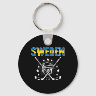 Schweden Eishockey-Liebhaber-Trikot - Schwedischer Schlüsselanhänger
